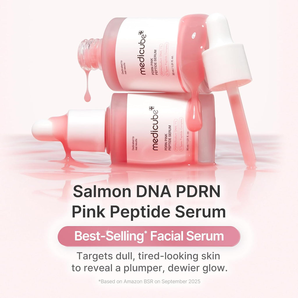Medicube PDRN Pink Peptide Serum – Hydrating Glow & Firming Care