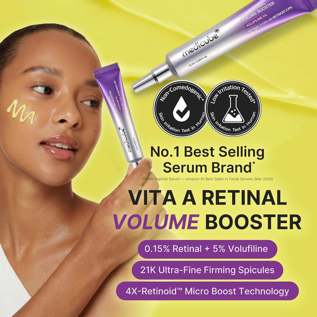 Medicube Vita A Retinal Volume Booster Serum – Firming & Pore Refining Care