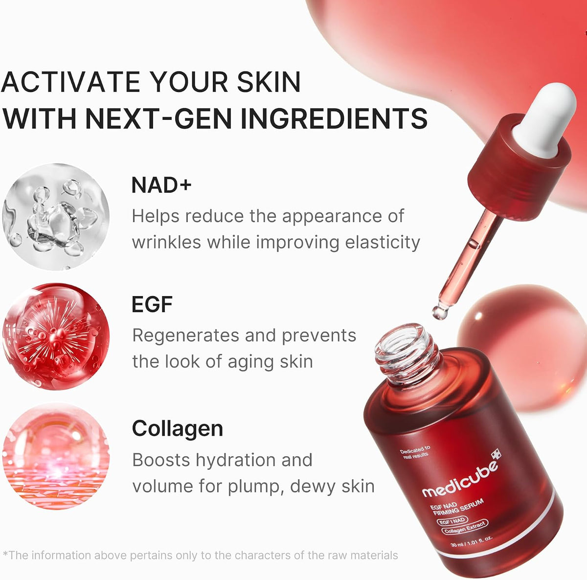 Medicube NAD EGF Firming Serum – Anti-Aging Face & Neck Serum