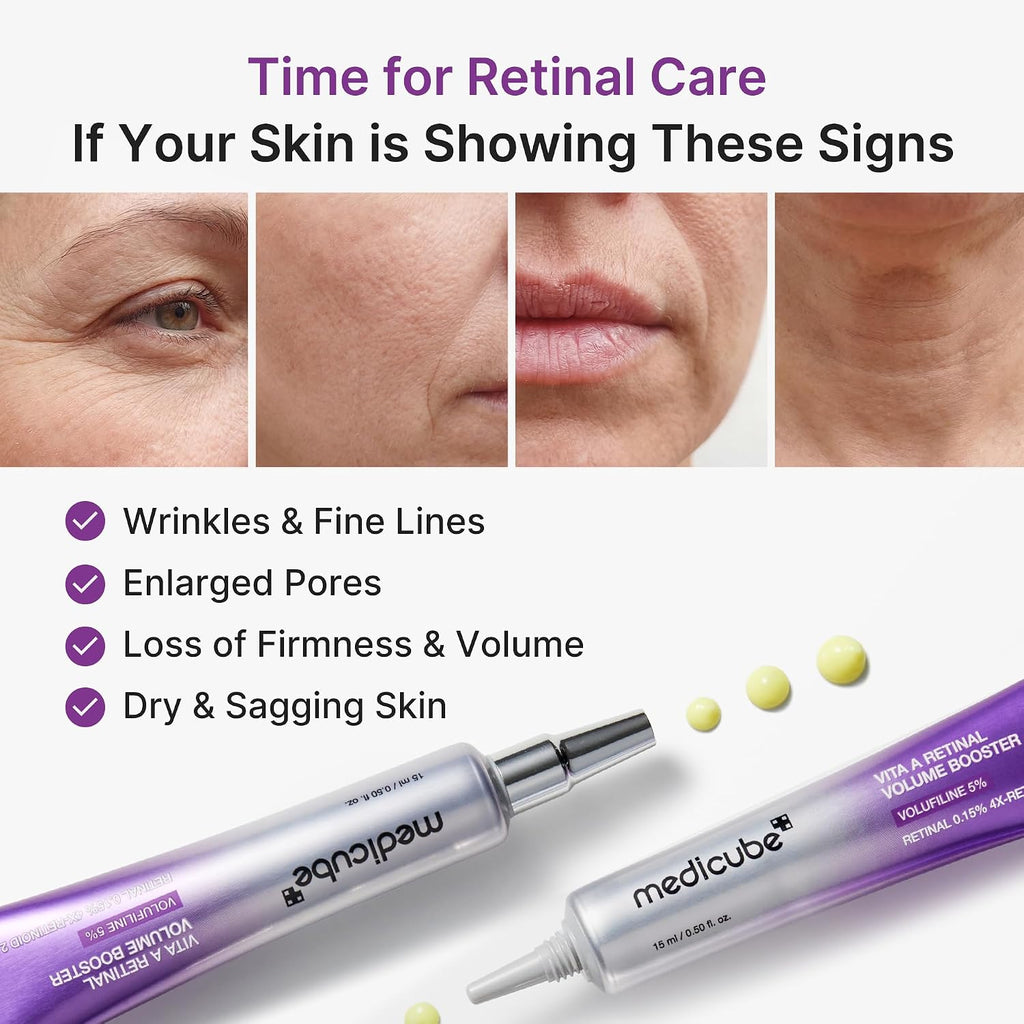 Medicube Vita A Retinal Volume Booster Serum – Firming & Pore Refining Care