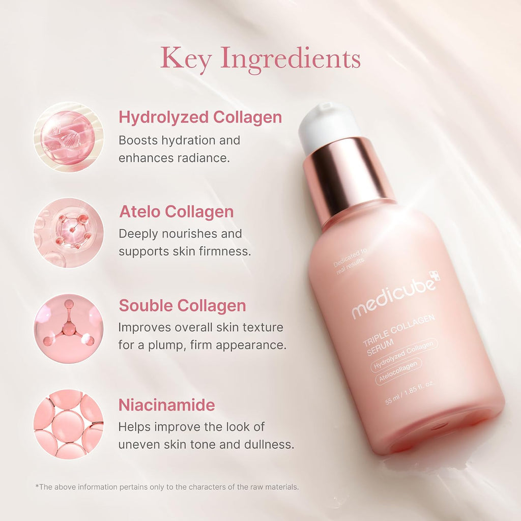 Medicube Triple Collagen Serum – Hydrating & Firm-Looking Skin