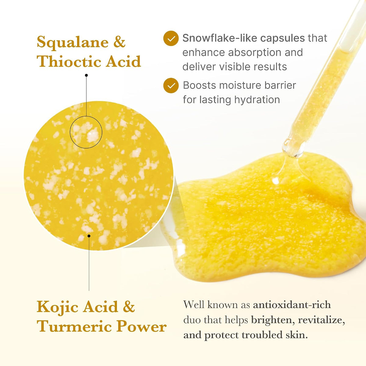 Medicube Kojic Acid Turmeric Clarifying Capsule Serum – Brightening & Soothing Care