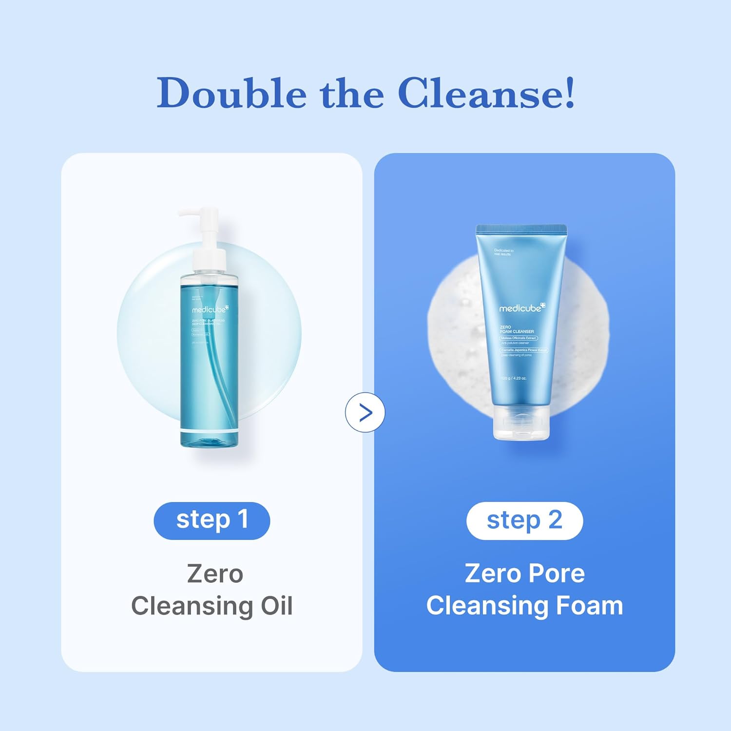 Medicube Zero Foam Cleanser | Gentle Pore Care Facial Cleanser