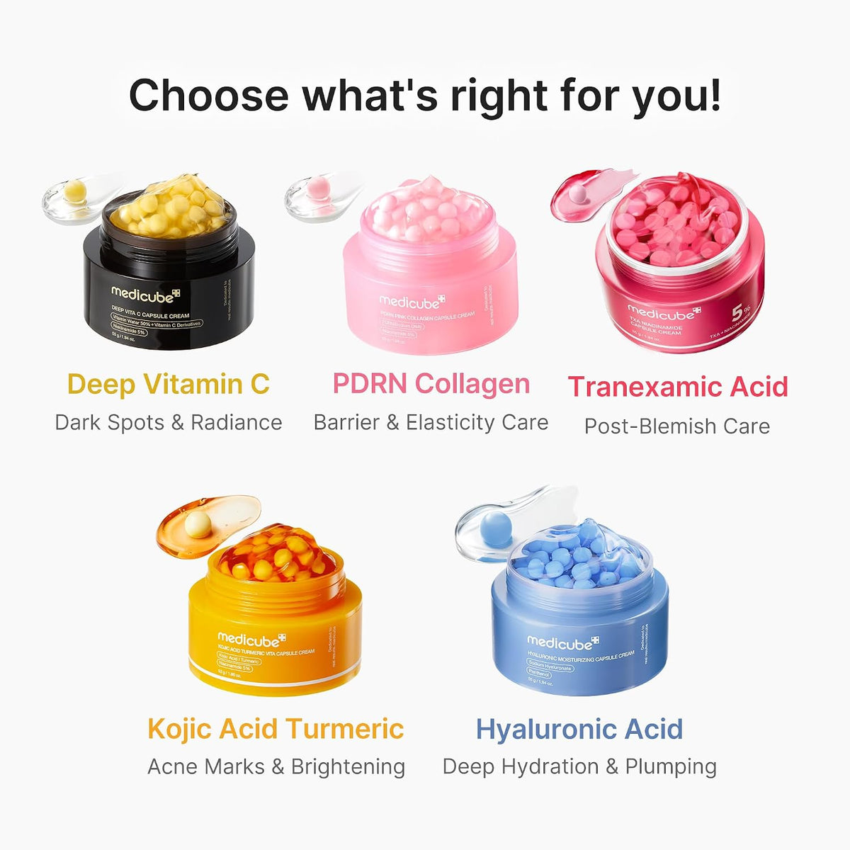 Medicube Deep Vitamin C Capsule Cream – Radiance & Firm-Looking Skin