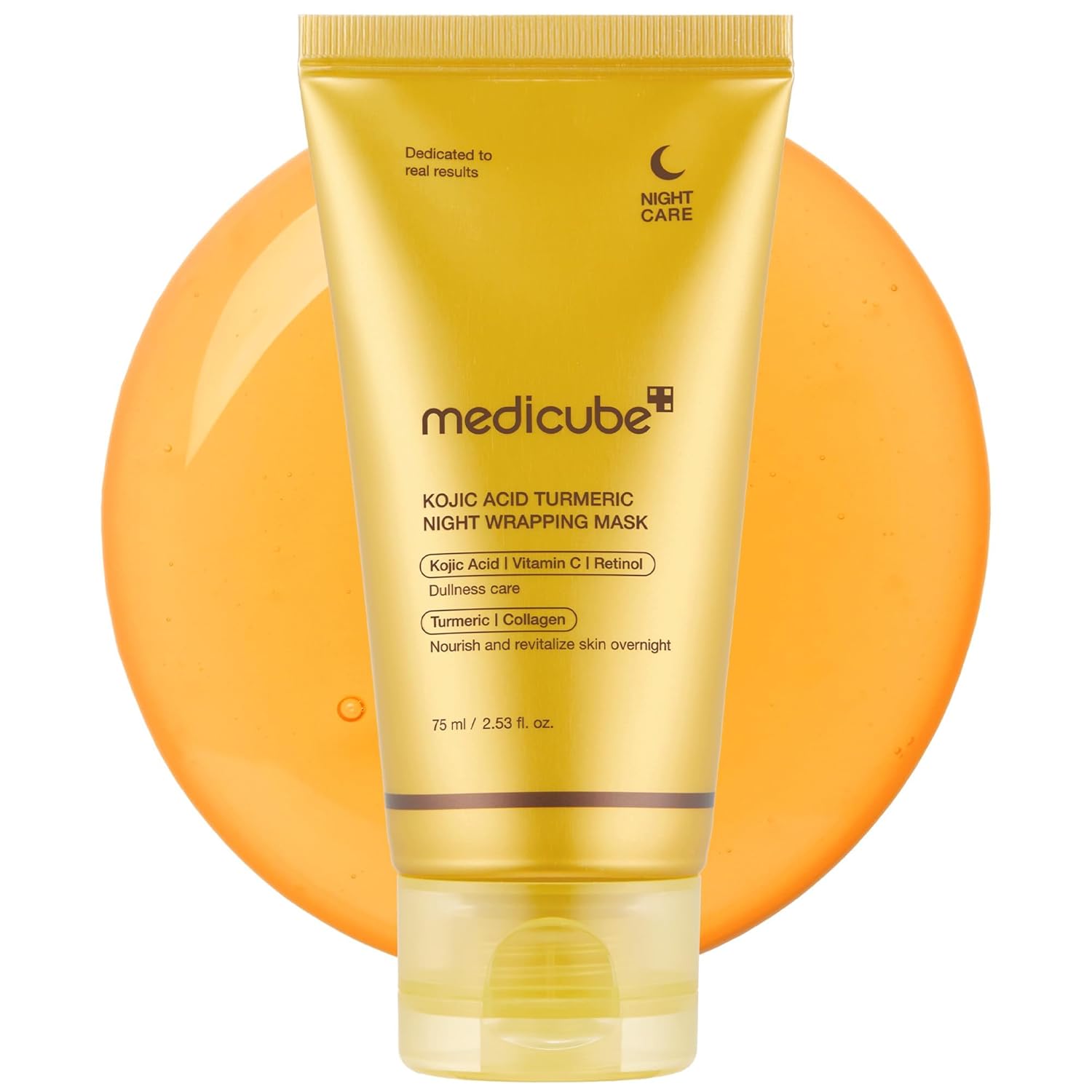 Medicube Kojic Acid Brightening Wrapping Mask | Overnight Peel-Off Facial Mask