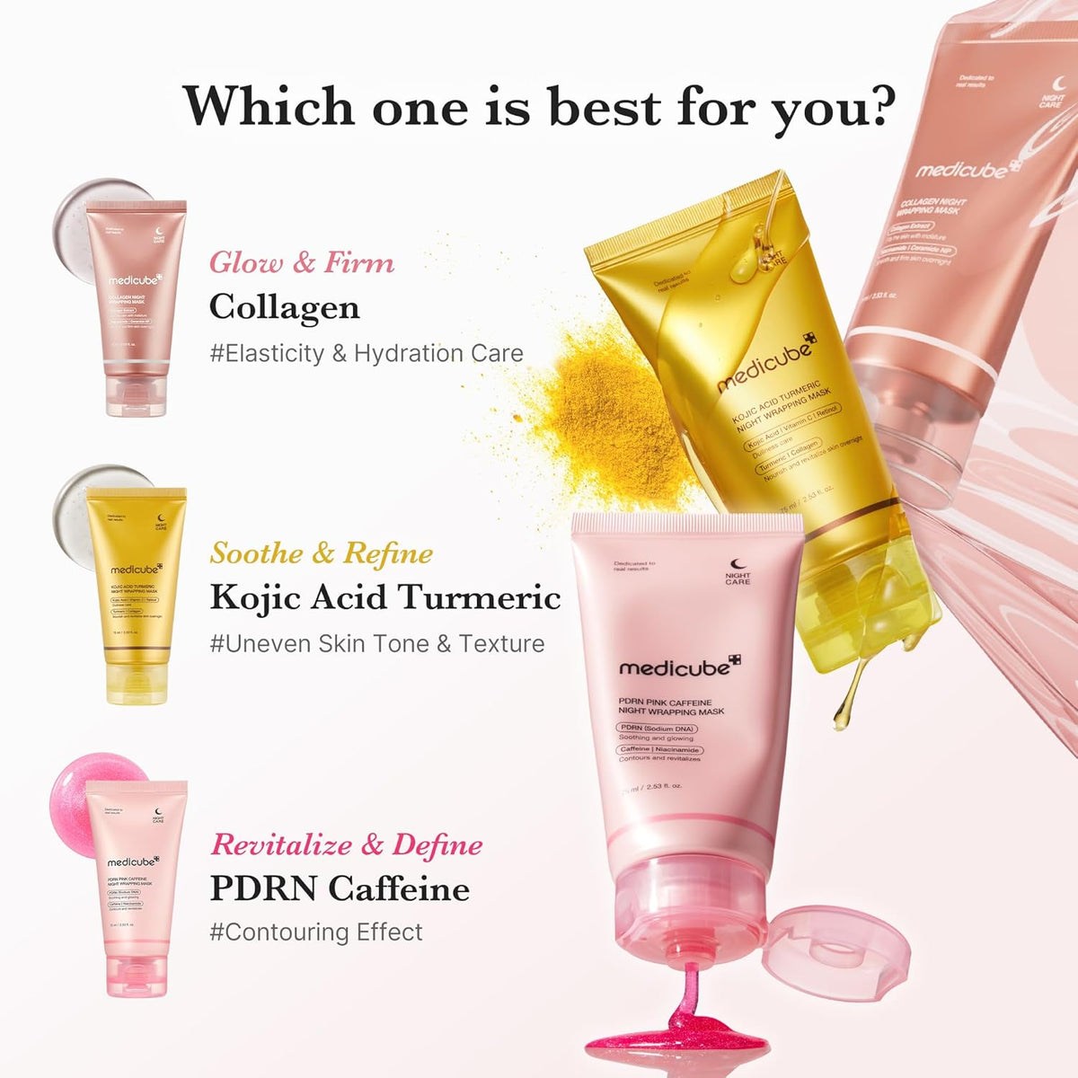 Medicube Collagen Night Wrapping Mask | Overnight Peel-Off Facial Mask