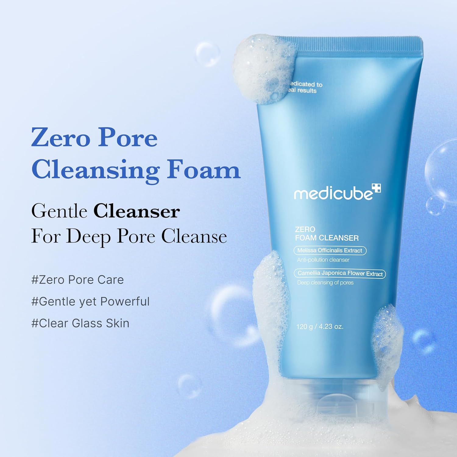 Medicube Zero Foam Cleanser | Gentle Pore Care Facial Cleanser