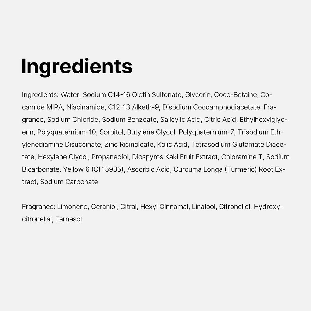 Medicube Kojic Acid + Turmeric Brightening Body Wash
