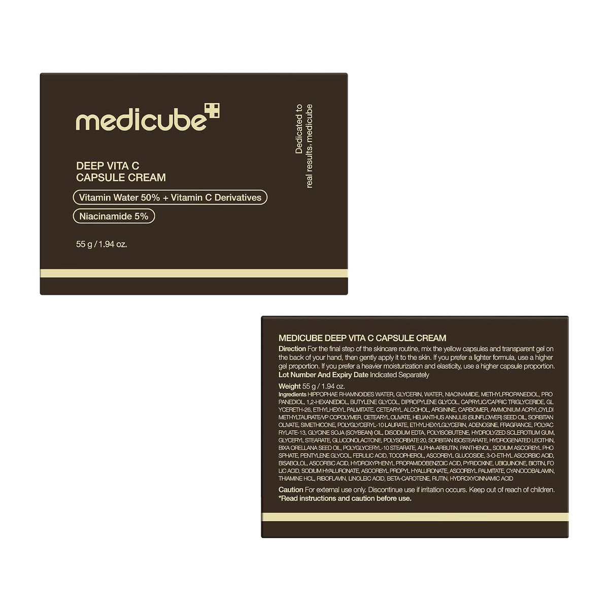 Medicube Deep Vitamin C Capsule Cream – Radiance & Firm-Looking Skin