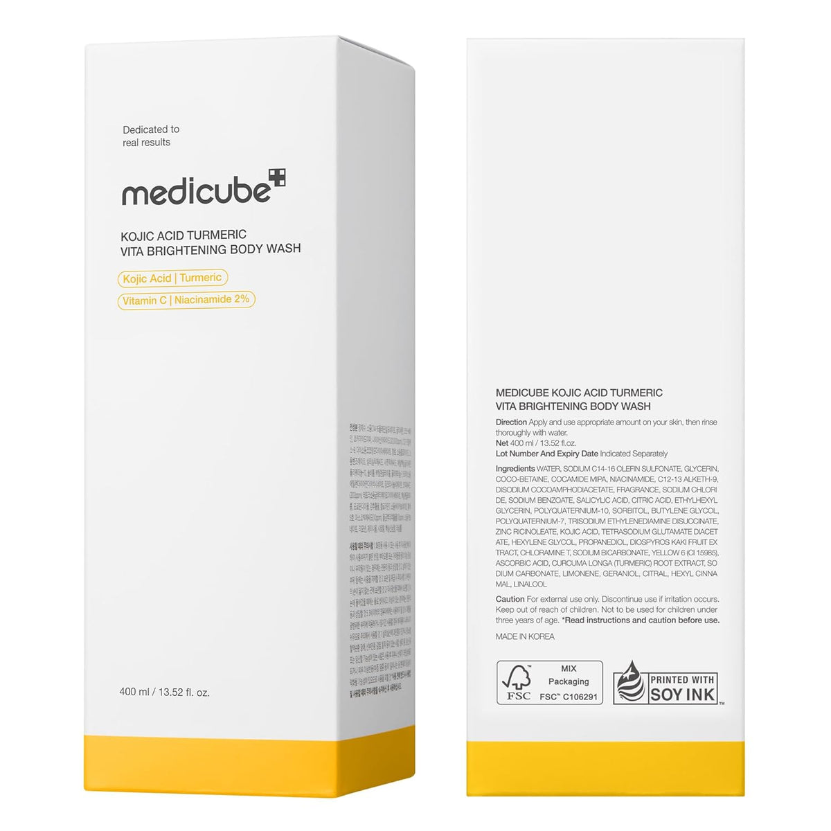Medicube Kojic Acid + Turmeric Brightening Body Wash
