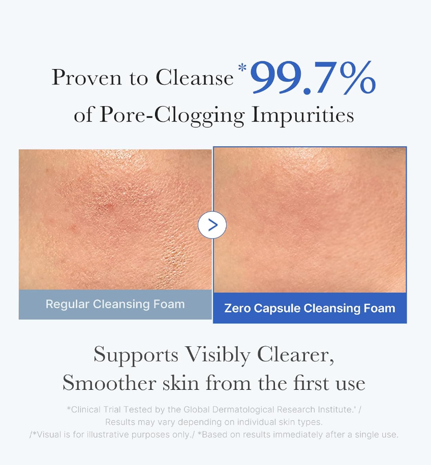 Medicube Zero Pore Capsule Cleansing Foam – Deep Cleansing & Pore Care