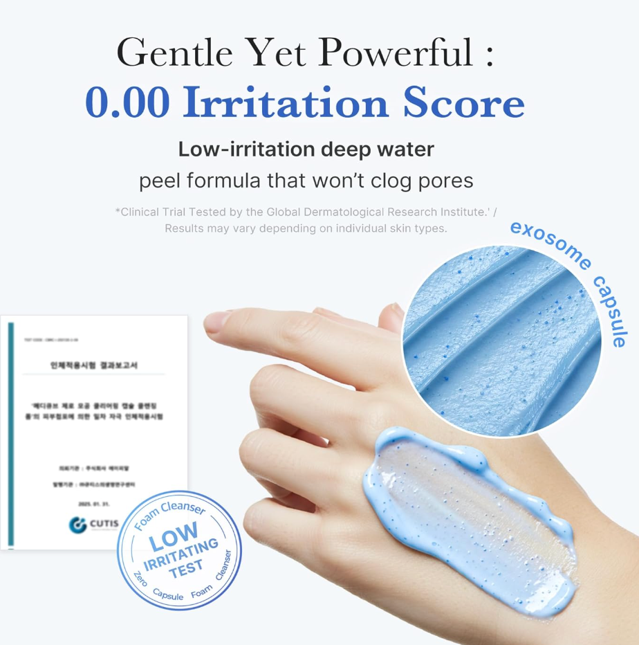 Medicube Zero Pore Capsule Cleansing Foam – Deep Cleansing & Pore Care