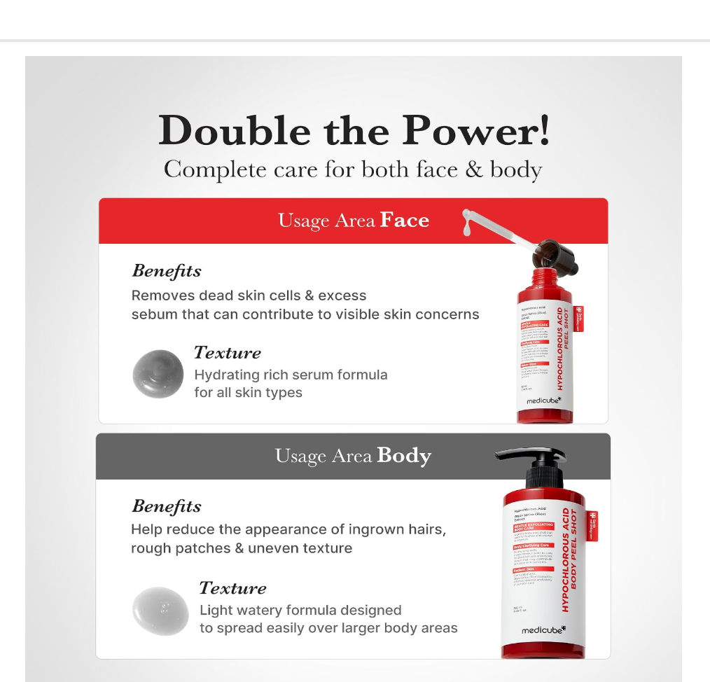 Medicube Peel Shot – Gentle Pore & Blackhead Exfoliating Serum