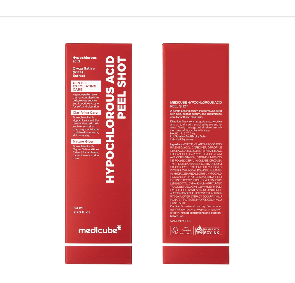 Medicube Peel Shot – Gentle Pore & Blackhead Exfoliating Serum