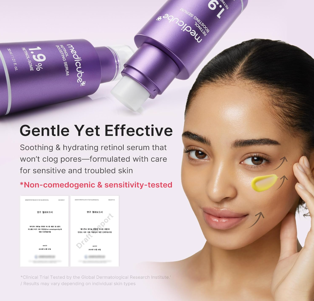 Medicube Retinol Boosting Serum – Intensive Firming & Pore Refining Care