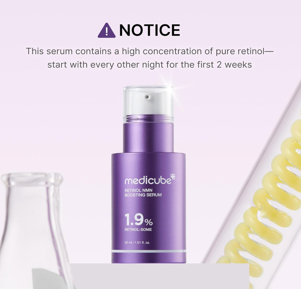 Medicube Retinol Boosting Serum – Intensive Firming & Pore Refining Care