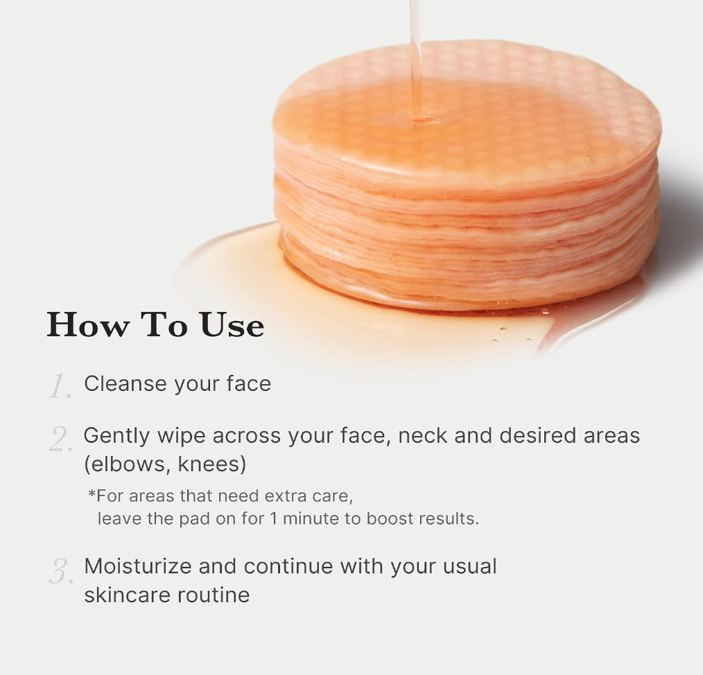 Medicube Red Succinic Acid Toner Pads – Exfoliating & Breakout Care