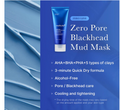 Medicube Zero Pore Blackhead Mud Mask – AHA, BHA & PHA Pore Cleansing Mask