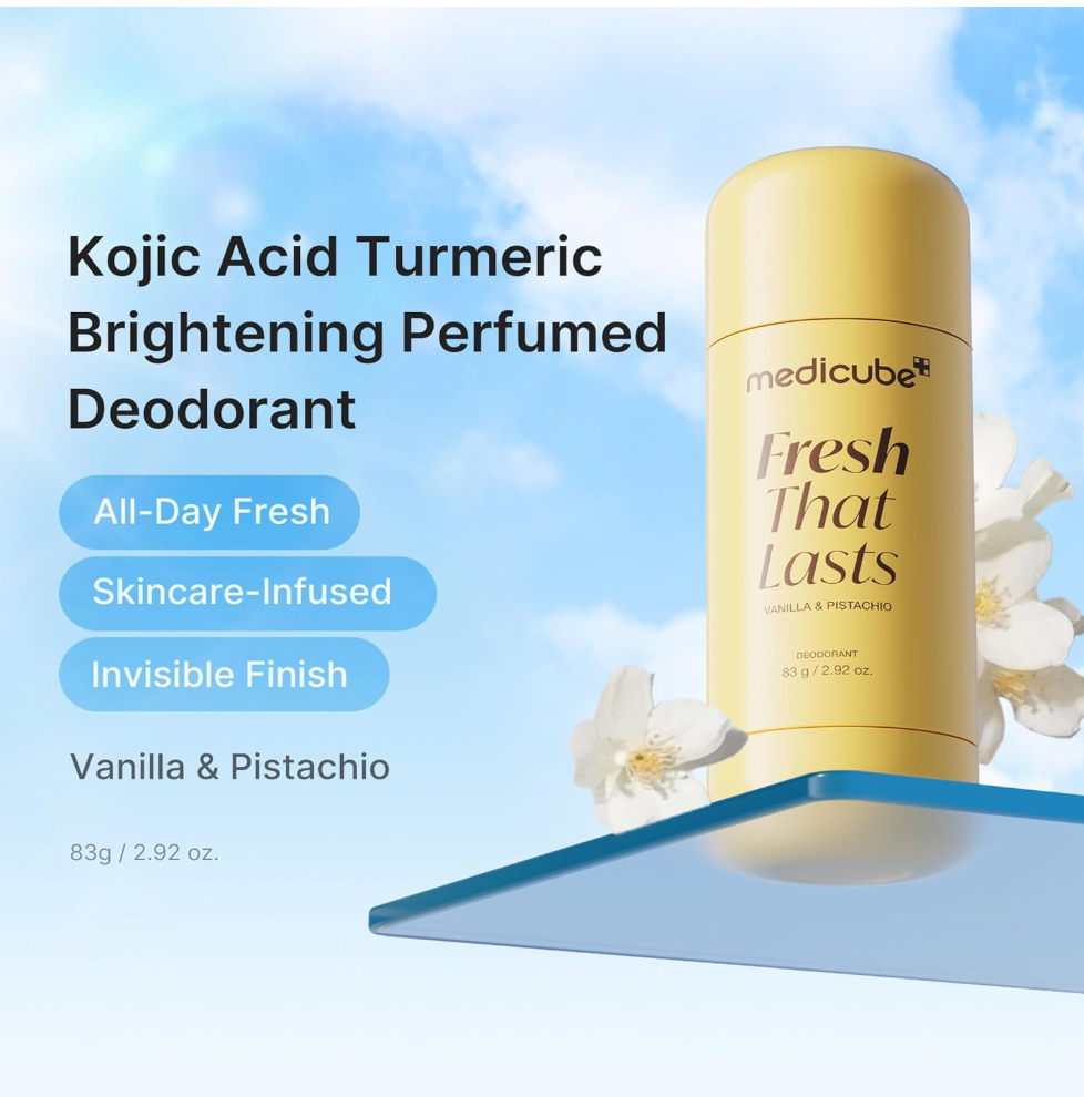 Medicube Kojic Acid & Turmeric Deodorant – Aluminum-Free All-Day Odor Care