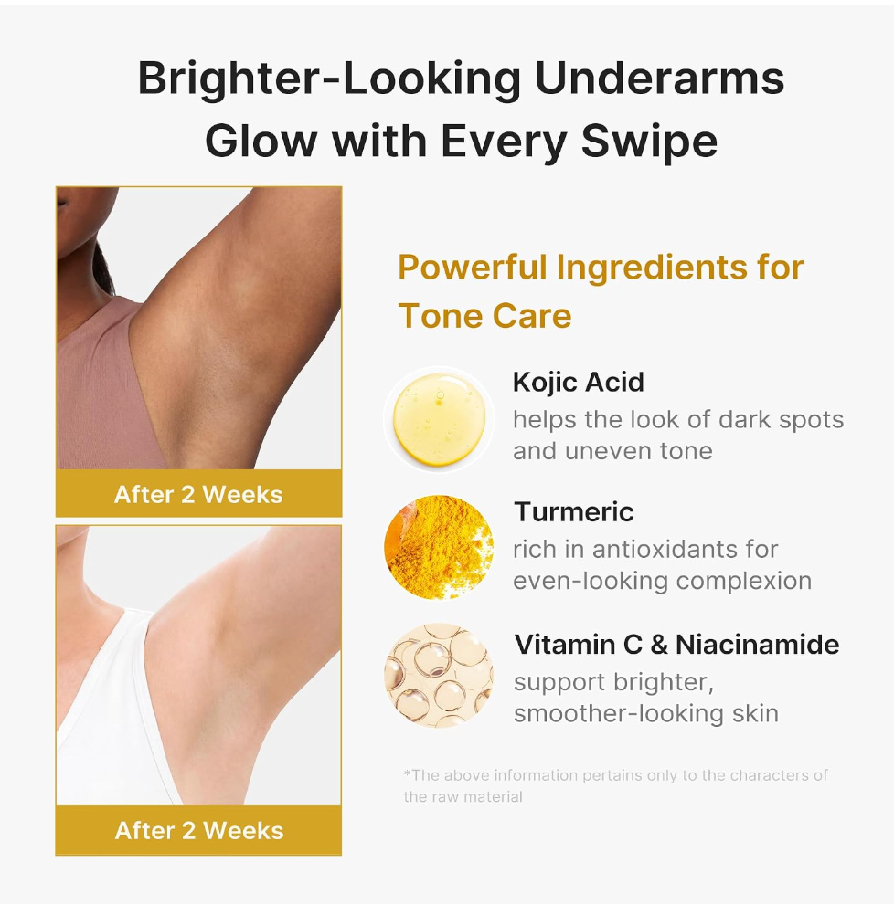Medicube Kojic Acid & Turmeric Deodorant – Aluminum-Free All-Day Odor Care