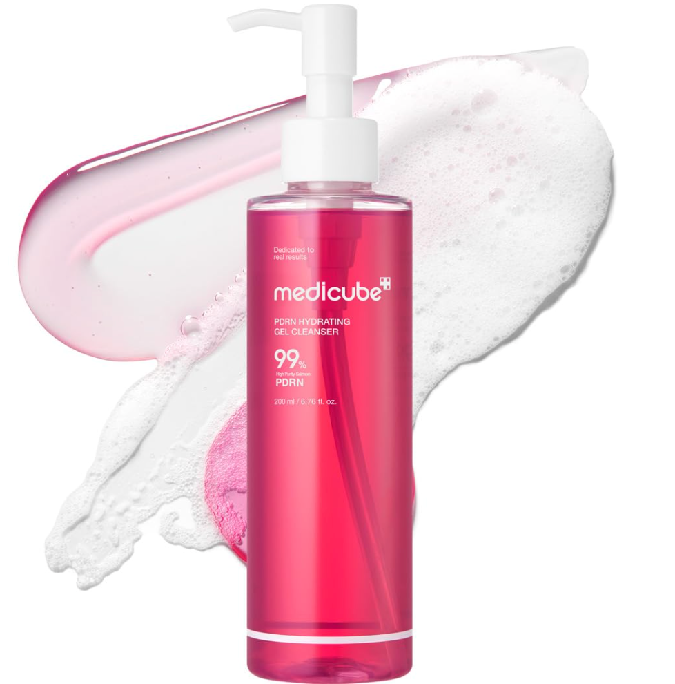 Medicube PDRN Jelly to Foam Cleanser – Gentle Low pH Hydrating Face Wash