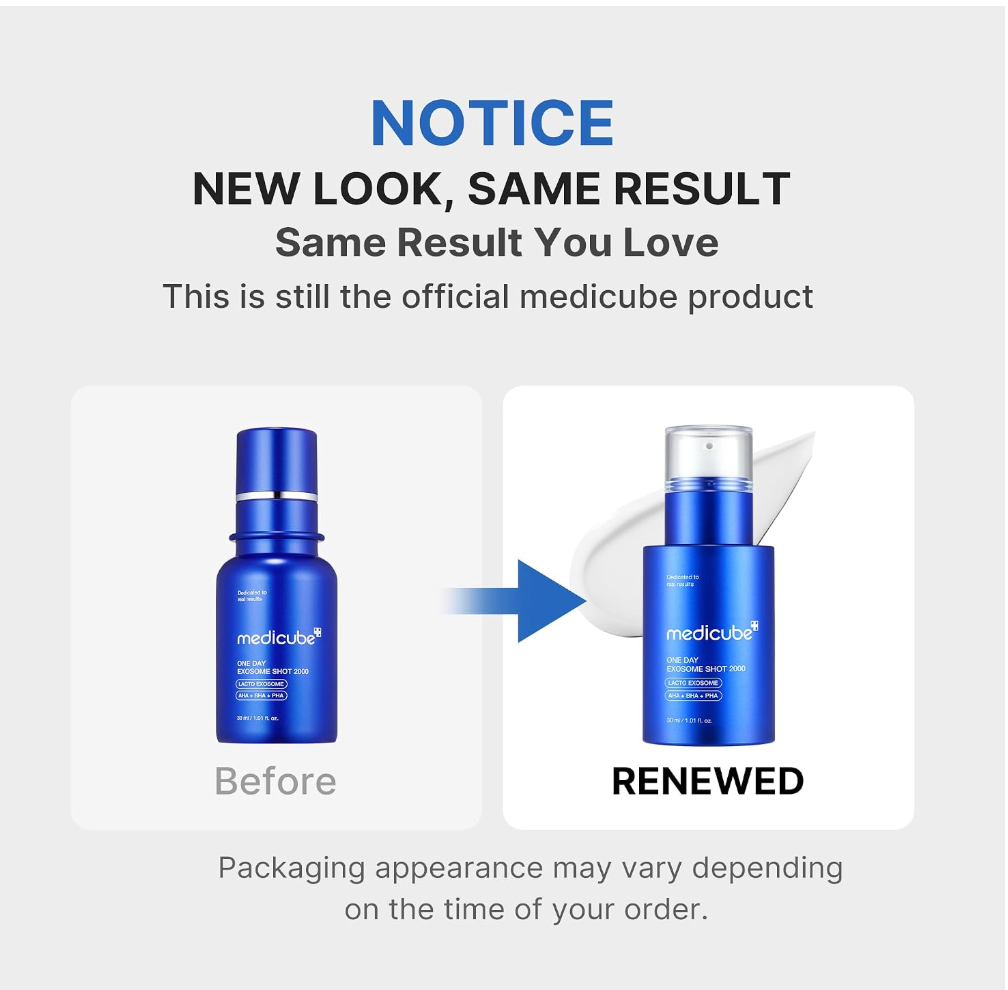Medicube Exosome Shot Zero 7,500 PPM – Intensive Pore & Texture Booster Serum