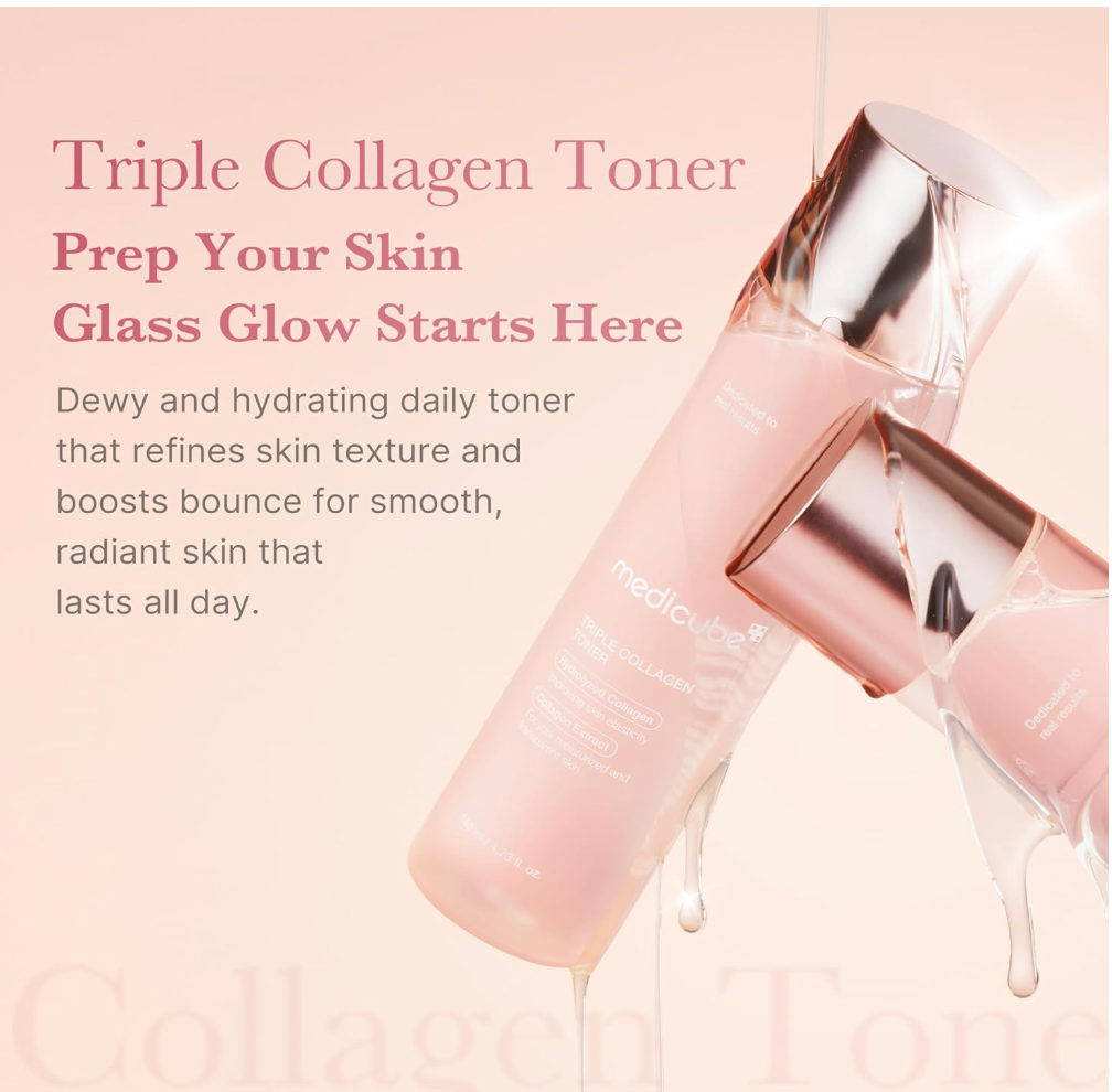 Medicube Triple Collagen Toner – Deep Hydration & Plumping Care