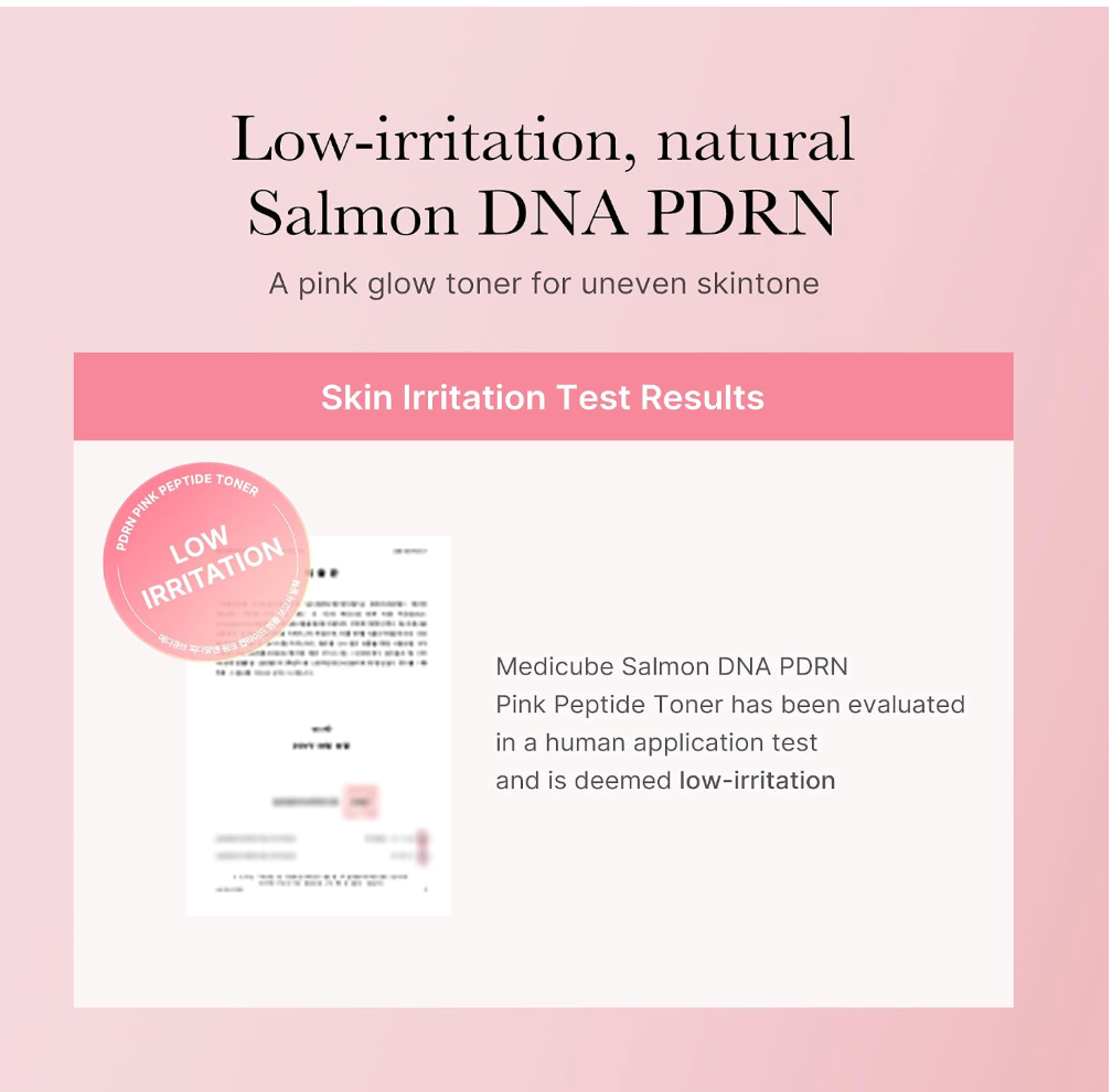 Medicube Salmon DNA PDRN CICA Soothing Toner – Hydrating & Balancing Care