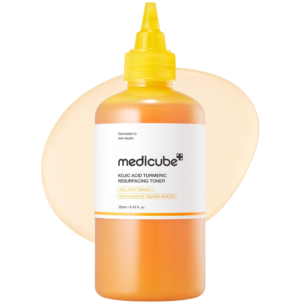 Medicube Kojic Acid Turmeric Smoothing Toner – Face & Body Brightening Care