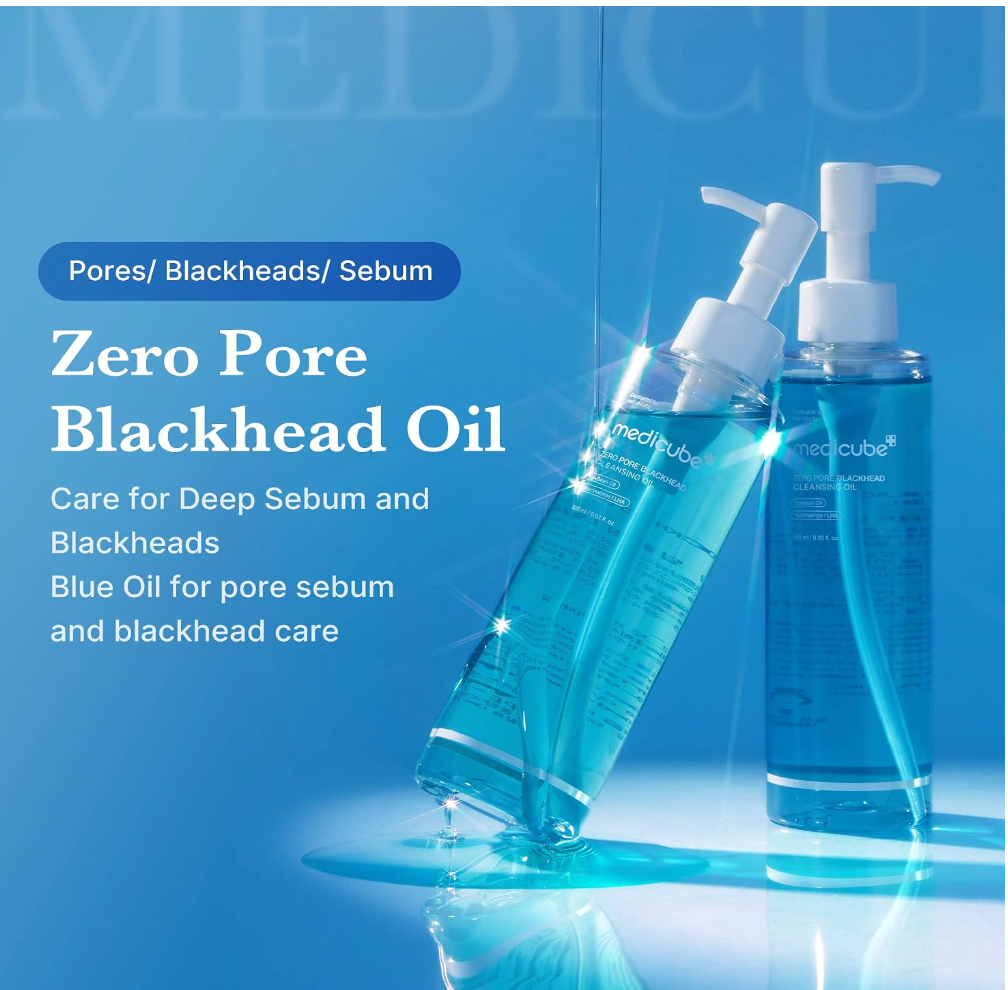 Medicube Zero Pore Blackhead Cleansing Oil – Makeup & Pore Cleansing Care