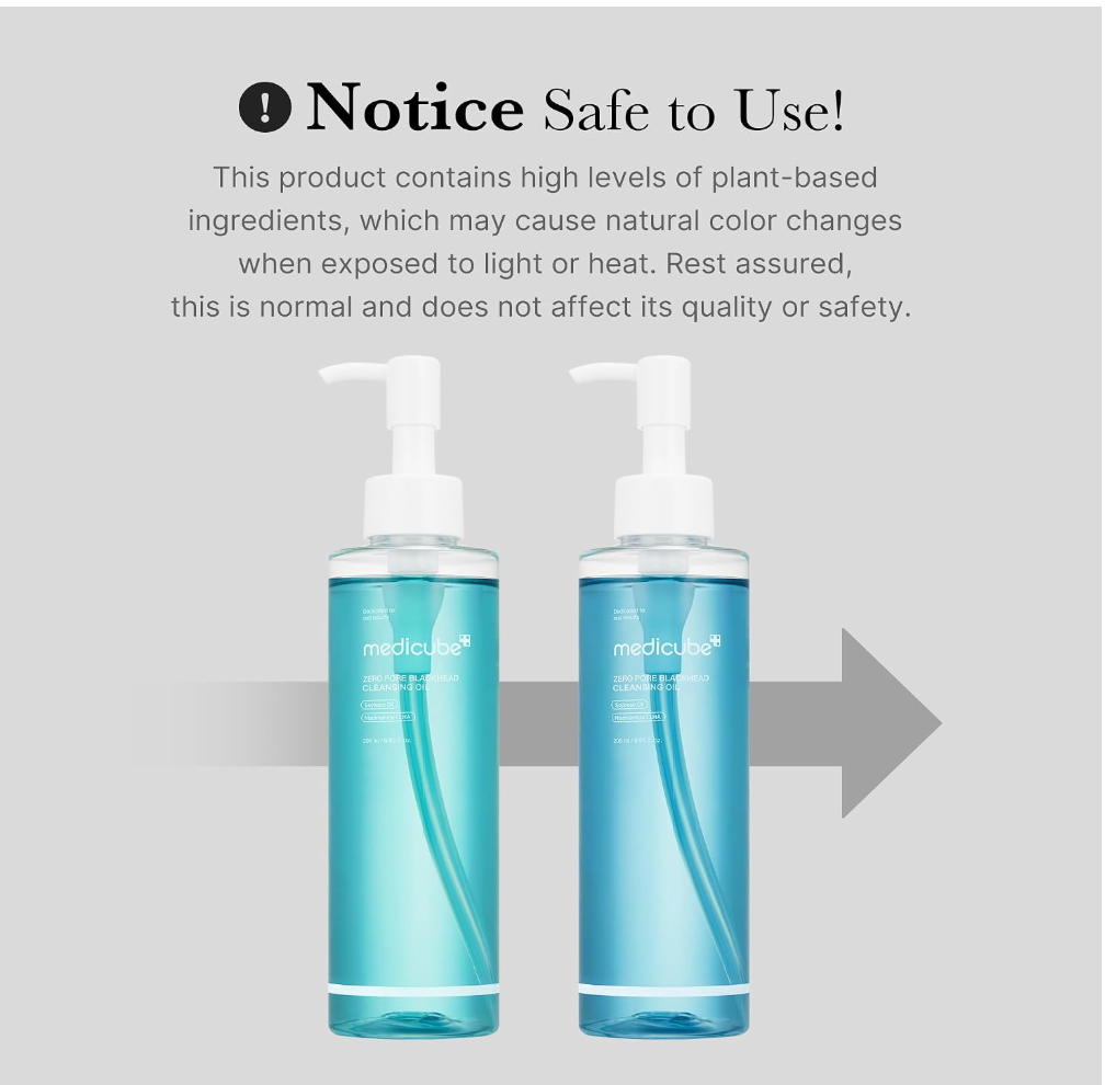 Medicube Zero Pore Blackhead Cleansing Oil – Makeup & Pore Cleansing Care