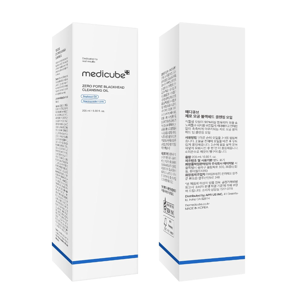 Medicube Zero Pore Blackhead Cleansing Oil – Makeup & Pore Cleansing Care