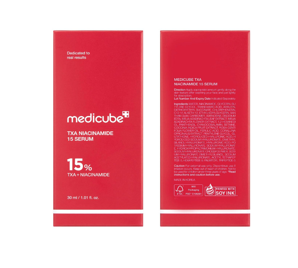 Medicube TXA + Niacinamide 15% Glow Serum – Dark Spot & Radiance Care
