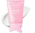 Medicube PDRN Collagen Gua Sha Neck Wrinkle Cream – Firming & Contour Care | Built-In Gua Sha Massager + 5% Volufiline, Fine Line & Jawline Care, Neck & Décolleté, Korean Skincare, 3.17 oz