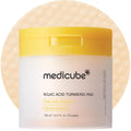 Medicube Kojic Acid Turmeric Clarifying Toner Pads – Brightening & Spot Care Pads, 70 Pads